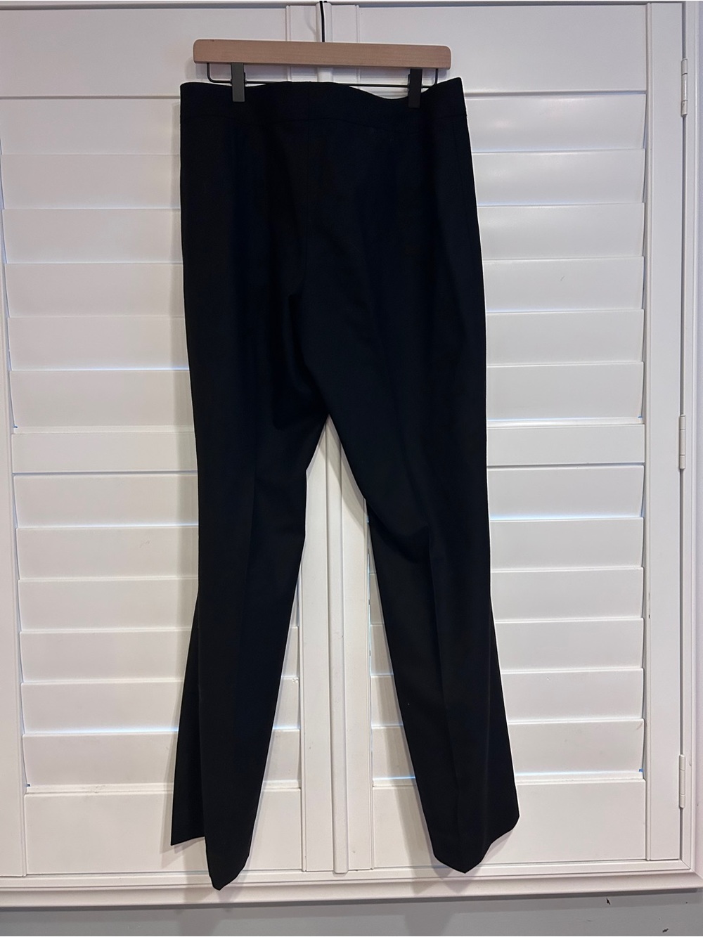 Calzedonia Vegan Leather Panel Leggings Black Size Large